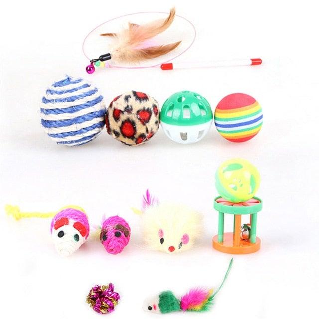 Cat Toys Mouse Shape Assortments  Shapes Interactive Pet Toys.