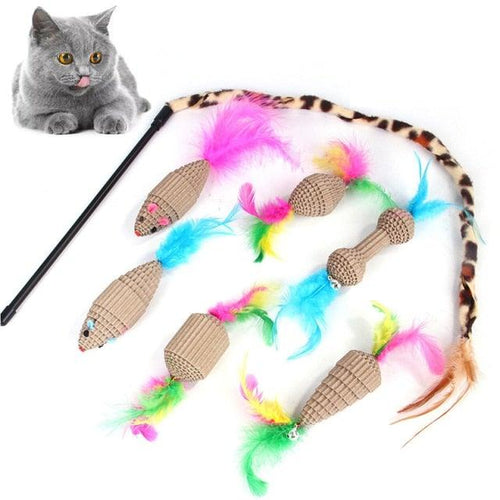 Cat Toys Mouse Shape Assortments  Shapes Interactive Pet Toys.